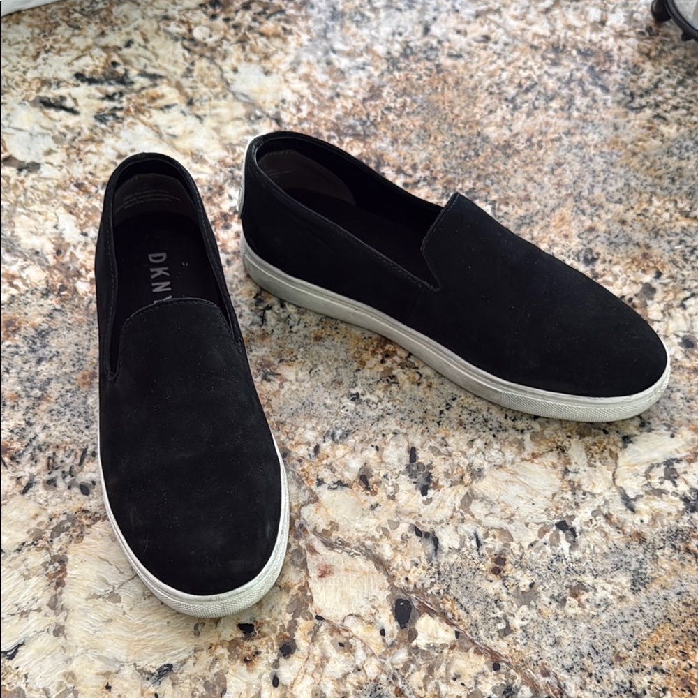 DKNY Women’s Black Slip-On Shoes